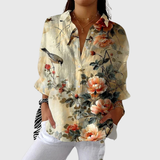 Lightweight and Colorful Printed Blouse