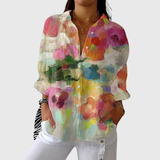 Lightweight and Colorful Printed Blouse