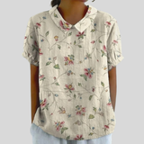 Elegant Floral Comfort Top