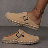 Marly - Comfortable Slide Sandal with Buckle