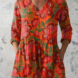 Happiness | Loose V-Neck Blouse