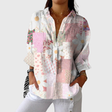 Lightweight and Colorful Printed Blouse