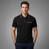 The Brenton Men’s Smart Golf Polo Shirt