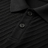 The Surrey Men’s Summer Jacquard Polo & Shorts Set – Lightweight Beach Outfit