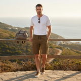 The Cedarcrest Ridge Men’s Lightweight Multi Pocket Cargo Shorts