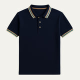 The Bellagio Striped Cotton Polo