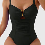 Cinzia | Swimsuit with V-neckline