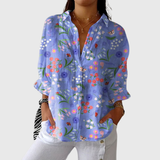 Lightweight and Colorful Printed Blouse