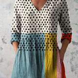 Elowen | Long Blouse with V-Neck
