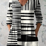 Sophie | Long Blouse with V-Neck