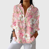 Lightweight and Colorful Printed Blouse