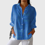 Lightweight and Colorful Printed Blouse