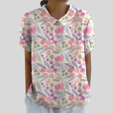 Elegant Comfort Floral Top