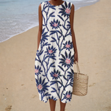 Comfortable Sleeveless Summer Dress