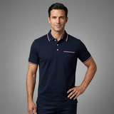 The Brenton Men’s Smart Golf Polo Shirt
