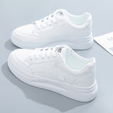 Chic white sneakers lightweight comfort