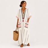 Crudo Striped Caftan