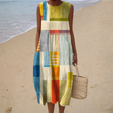Comfortable Sleeveless Summer Dress
