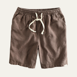 The Mapleford Men’s Casual Slim Fit Drawstring Beach Shorts