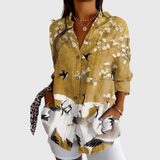 Lightweight and Colorful Printed Blouse