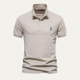 The Elmwood Men’s Cotton Smart Polo Shirt