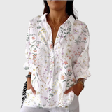 Lightweight and Colorful Printed Blouse