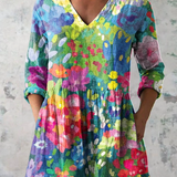 Cali | Loose V-Neck Blouse