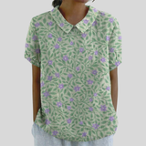 Elegant Floral Comfort Top
