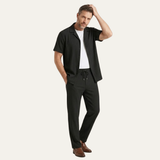 The Dervio Men’s Linen Two Piece Set – Lightweight Button-Up Shirt & Relaxed Pants