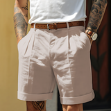 The Henwick Linen Shorts – Tailored Summer Shorts for Men