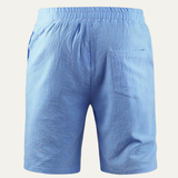 The Brookside Ridge Men’s Breathable Casual Elastic Waist Shorts