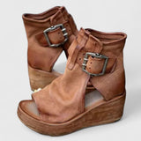 Karline - Classic Wedge Sandals