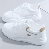 Chic white sneakers lightweight comfort
