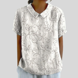 Elegant Floral Comfort Top