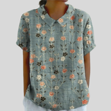 Elegant Floral Comfort Top