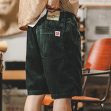 The Bellmont Men’s Comfortable Casual Drawstring Corduroy Shorts