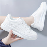 Chic white sneakers lightweight comfort