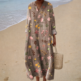 Summer Dress with Print that Highlights Your Figure