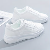 Chic white sneakers lightweight comfort