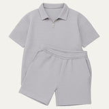 The Redford Co-Ord Set - Polo & Shorts for Men