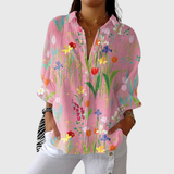 Light and Colorful Printed Blouse