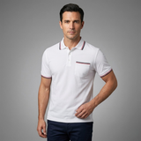 The Brenton Men’s Smart Golf Polo Shirt