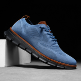 Ultra-Comfort Breathable Shoes: Blue-Black
