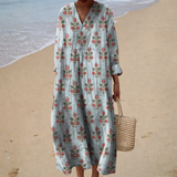 Summer Dress with Print that Highlights Shapes