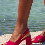 CELESTE BLUE SUMMER SANDALS