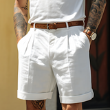 The Henwick Linen Shorts – Tailored Summer Shorts for Men