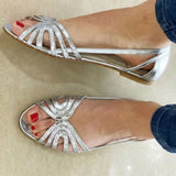 ELEONORA GOLDEN SANDALS SUMMER LIGHT