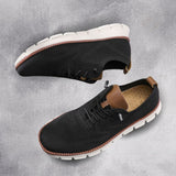 Ultra-Comfort Breathable Shoes: Black-White