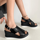 Baylie - Stylish Metallic Sandals