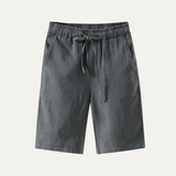 The Glenlake Men’s Lightweight Linen Beach Shorts
